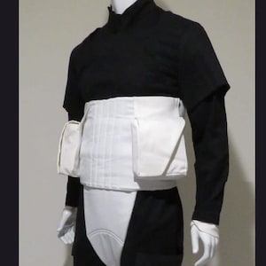 Scout Trooper Cosplay Costume | Star Wars Biker Scout Flight Suit with Flak Vest, Cummerbund & Pouches