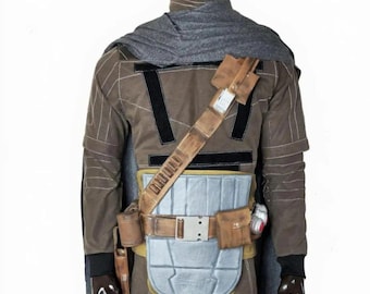 Disfraz de Din Djarin Mandaloriano, armadura Beskar de The Mandalorian, cosplay de cazarrecompensas, conjunto completo, atuendo para adulto de Star Wars.