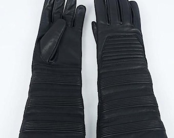 Guantes de cuero inspirados en Anakin Skywalker / Guanteletes de cuero marrón personalizados / Accesorio de cosplay Sith de La Venganza de los Sith
