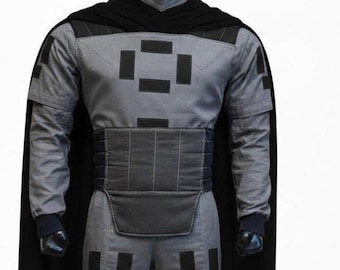 Traje de vuelo de Din Djarin de Mandalorian – Traje interior de cosplay de Star Wars estilo Beskar, atuendo de cazarrecompensas Mando