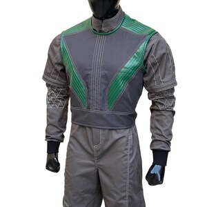 Traje de vuelo de cosplay de Mandalorian con chaleco antibalas / Traje de cazarrecompensas de 3 piezas / Disfraz personalizado de Star Wars imagen 2