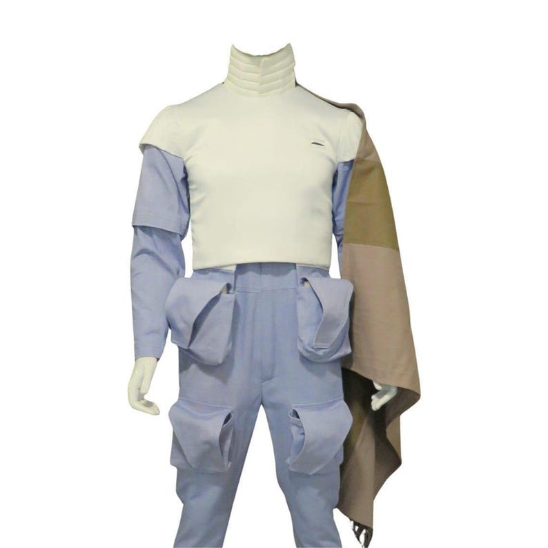 Boba Fett-inspirerad kostym | Mandaloriansk flygdräkt i 5 delar | Star Wars-prisjägarens outfit bild 2