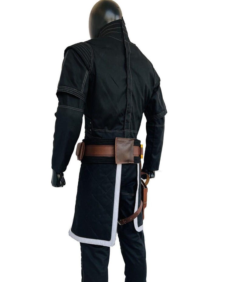 Mandaloriansk flygdräkt med hölster | Boba Fett-inspirerad kostym | Star Wars-prisjägare | Death Watch-mytosaurie-dräkt bild 6