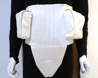 Star Wars Scout Trooper Cummerbund | ROTJ Biker Scout Utility Belt | Screen Accurate Cosplay Soft Parts Costume