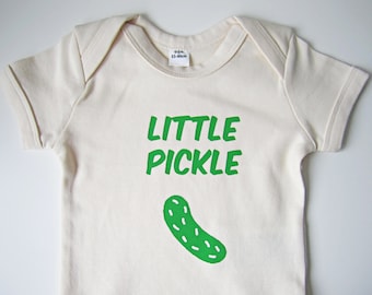 Little Pickle Baby Grow - Baby Grow - Little Pickle - Baby Clothing - New Baby - Eco Friendly - Screen Printed - Baby Shower - Cute Baby