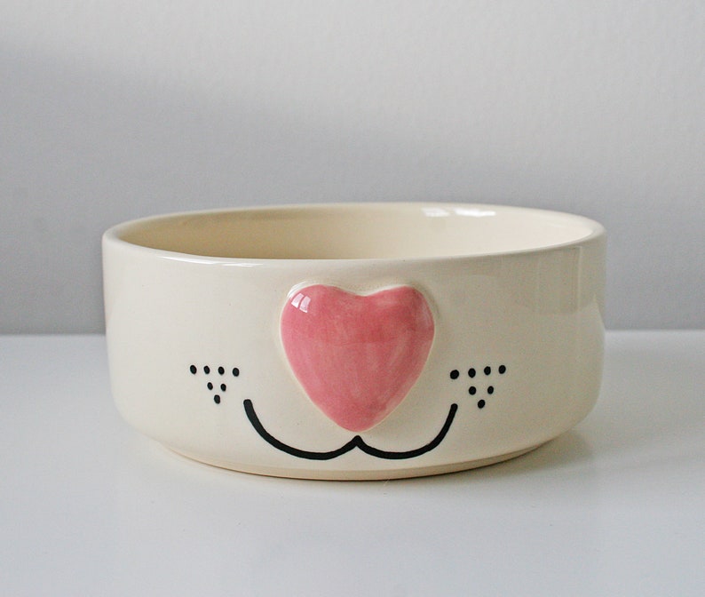 Heart Dog Bowl Dog Bowl Pet Bowl Pet Accessories Dog Etsy