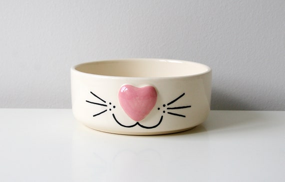 Etsy cat bowls hotsell
