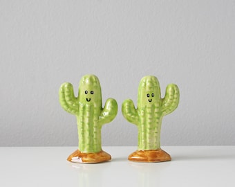 Miniature Cacti, Cactus Gift, Ceramic Cacti, Fun Cacti, Office Gift, Mini Cacti, Sharing Present, Miniature Figurines, Best Friends Gift