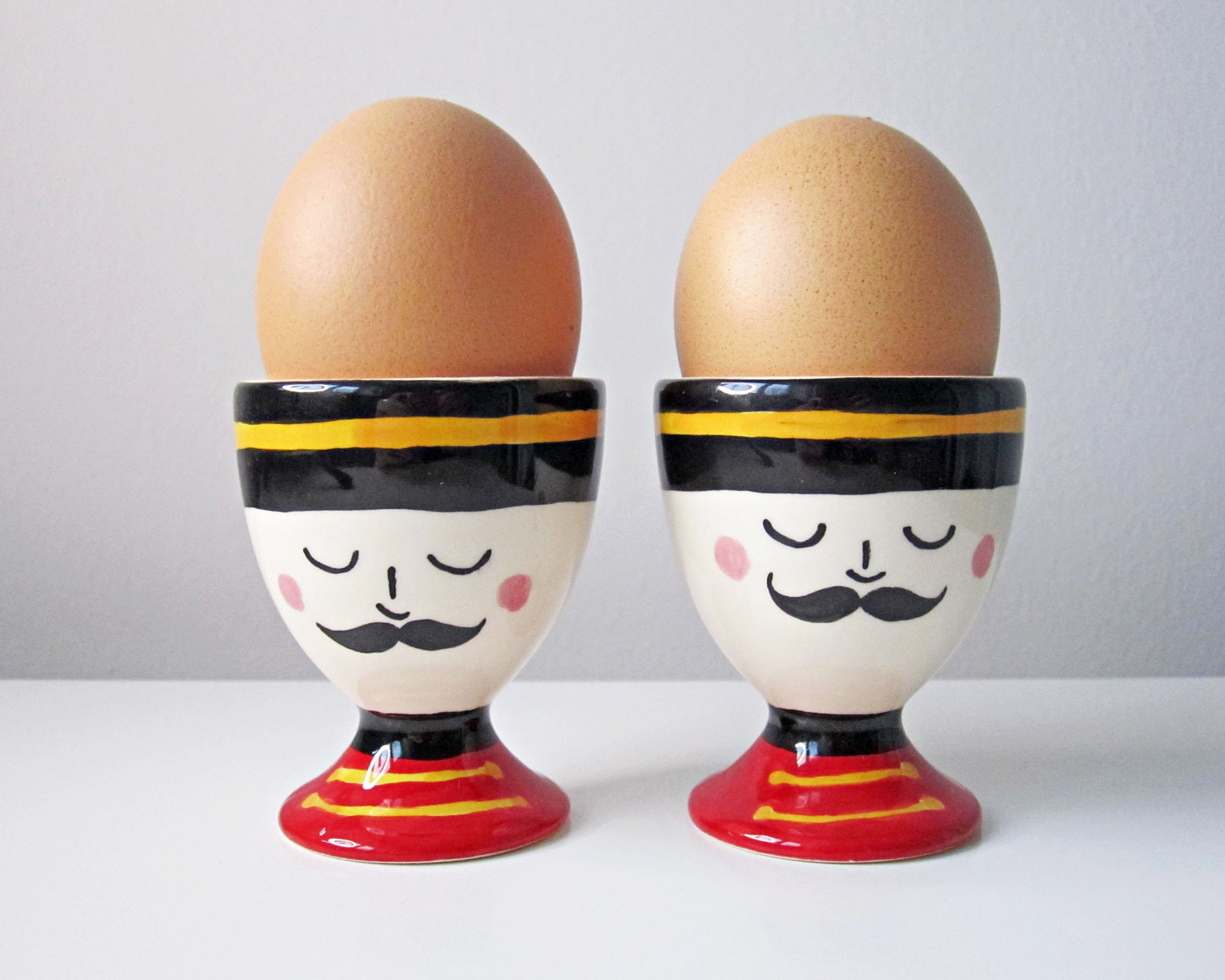 Lot De 2 Coquetiers Mignons Pieds De Poulet – Support Œuf Enfant Dessin Animé, Plateau Œuf Rigolo Pour Cuisine Et Table De Pâques