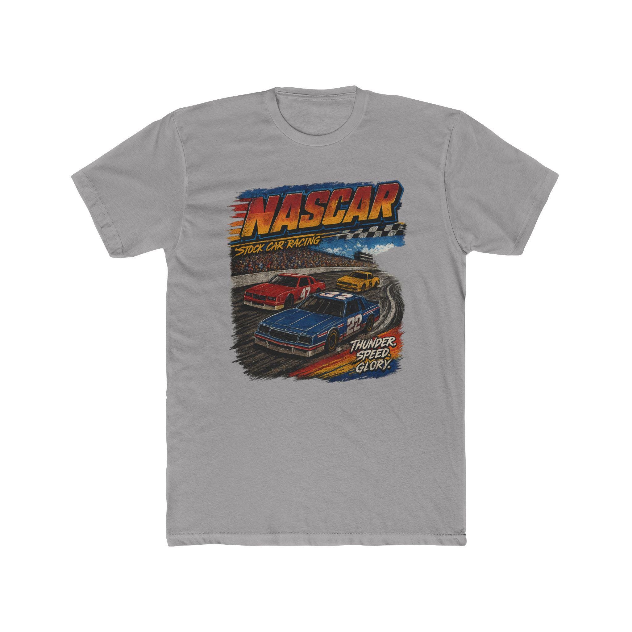 NASCAR Race Cars Tee | Vintage Stock Car Racing Shirt - Etsy