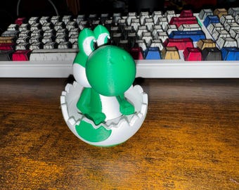 Yoshi 3D Printed Clicker Fidget