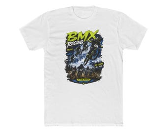BMX Racing Graphic Tee | BMX bike motocross design, dirt jump scene