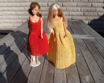Barbie crochet pattern PDF short or long dress