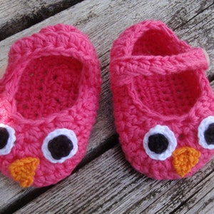 PDF Crochet Pattern Baby Owl Booties - Etsy