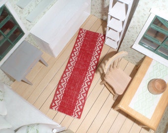 PDF Dollhouse rug pattern Carl Larsson rips rug 313