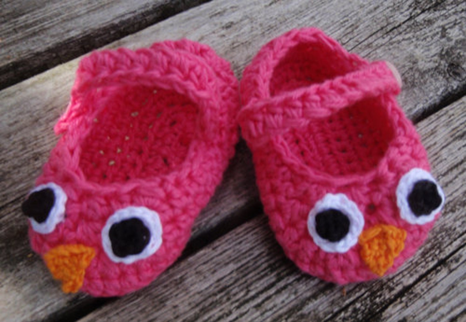 PDF Crochet Pattern Baby Owl Booties - Etsy