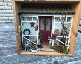 Dollhouse porch 1:12 scale