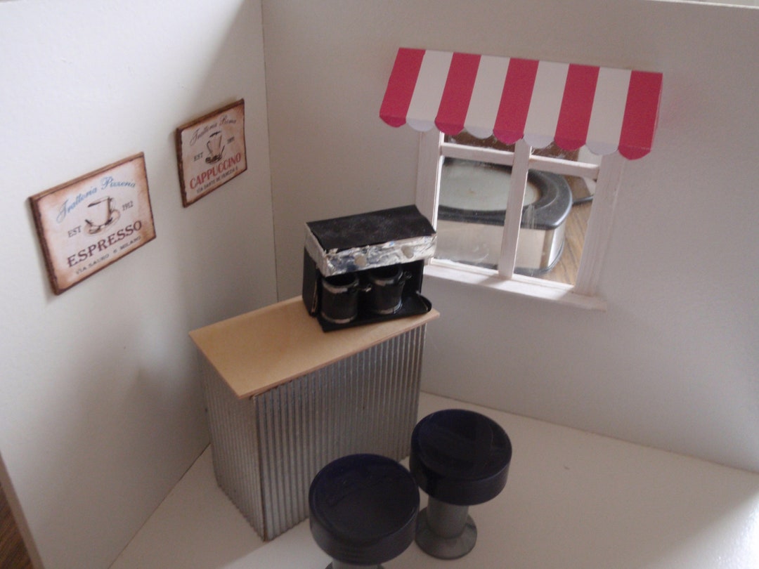 Dollhouse Awning PDF Tutorial With Templates 112 Scale Etsy