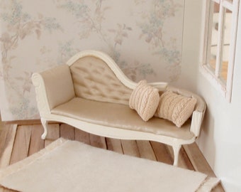 Dollhouse wallpaper Brewster big cream background PDF 1:12 scale