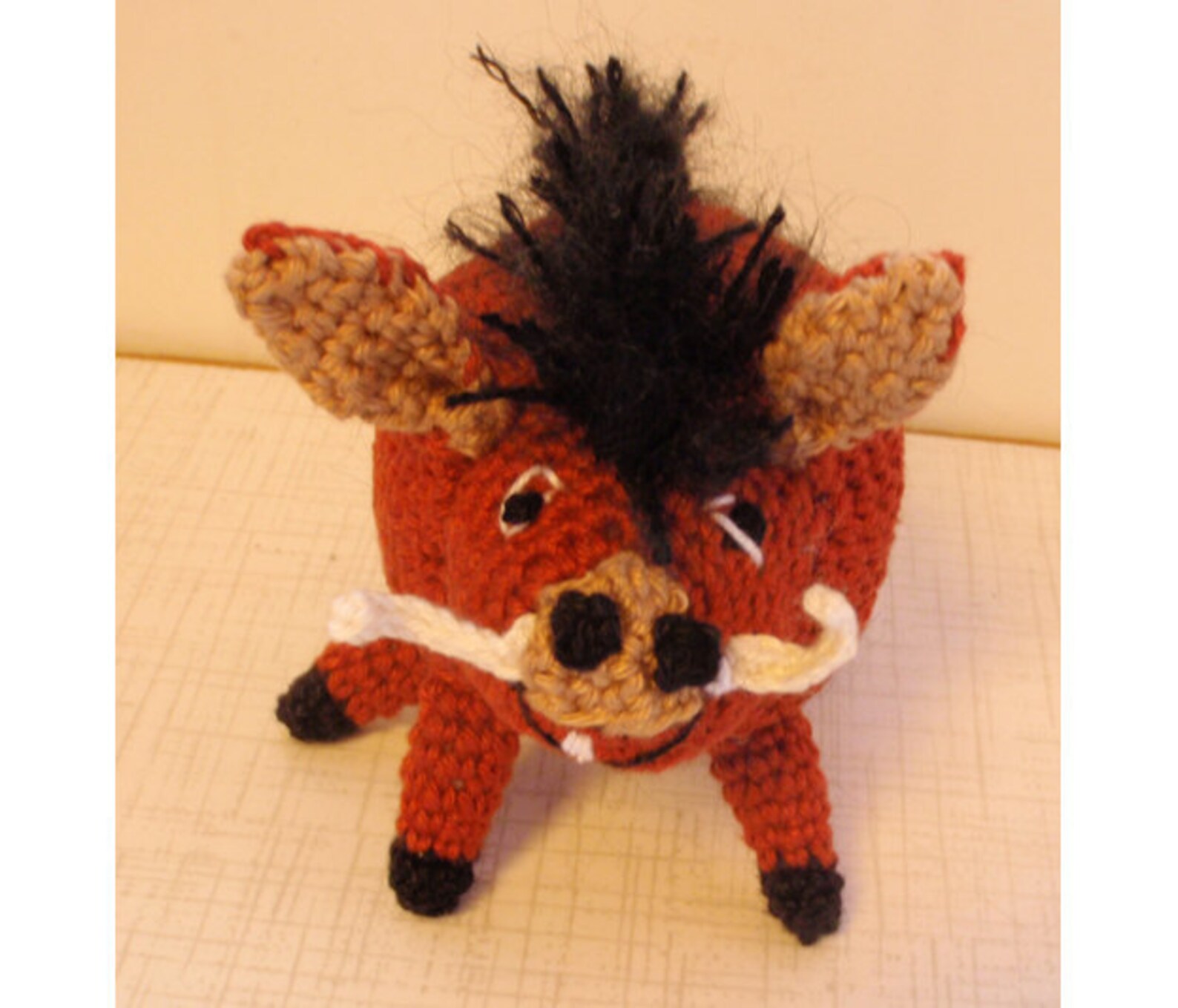 Amigurumi Crochet Pattern PDF Pumba - Etsy