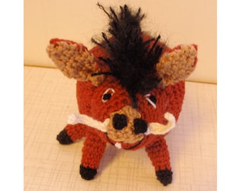 Patron amigurumi au crochet PDF pumba