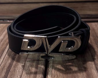 Y2K DVD Buckle Belt / 2000s Nostalgia