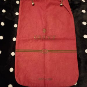 Red Gucci Dust Bag - Etsy display picture 1