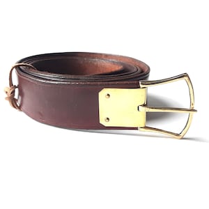 Medieval leather belt, leaf end, 1.5 inch, elf cosplay, SCA, reenactor, LARP