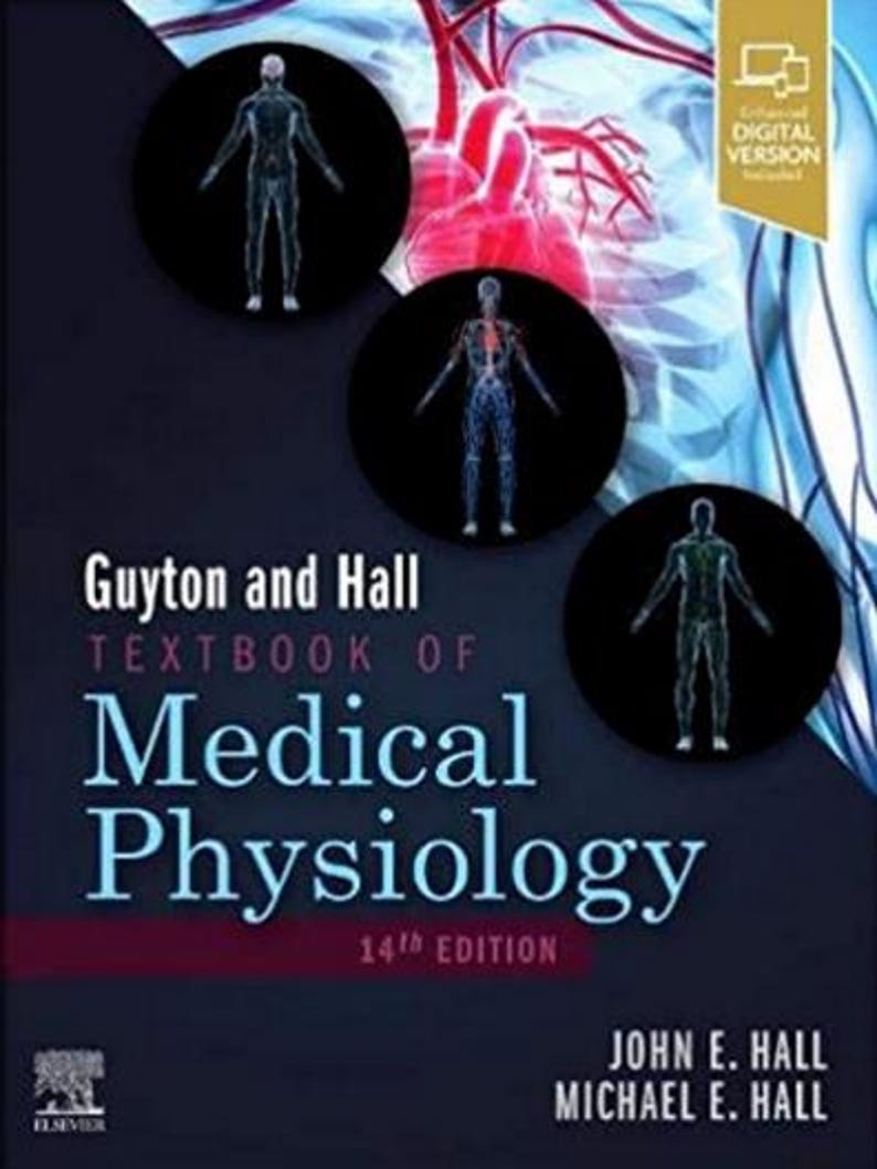 Guyton and Hall Textbook of Medical Physiology PDF BOOK Etsy