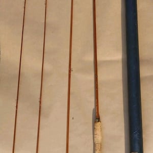 Vintage Fly Fishing Rod Bamboo - Etsy Vintage Fly Fishing Rod Bamboo - Etsy