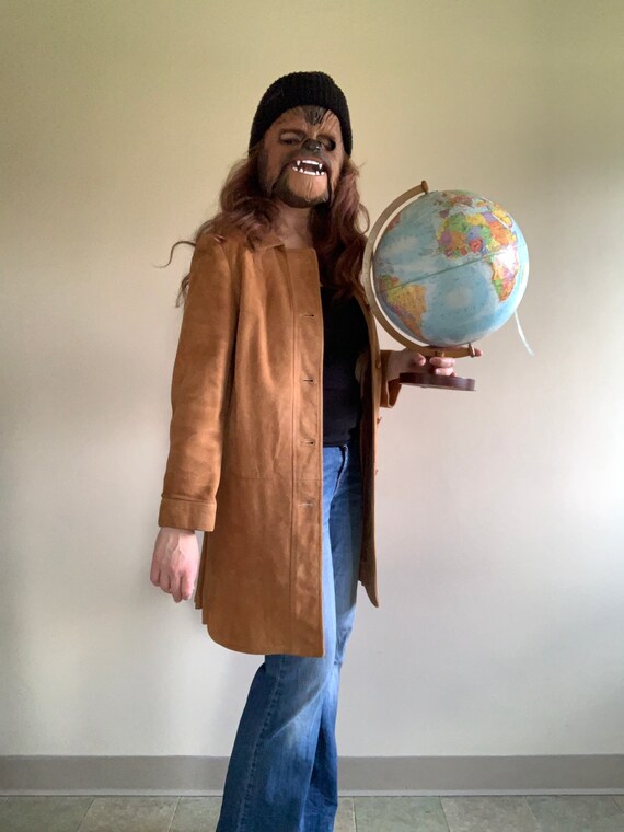 Vintage 60’s soft suede leather coat