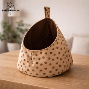 Bubble Storage Pod Sewing Pattern PDF, Easy Fabric Pod Pattern, Step-by ...