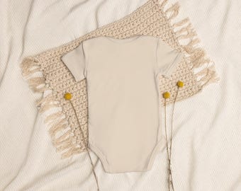 Organic cotton baby bodysuit
