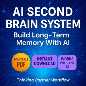 AI Second Brain System – Turn Your Chats Into Long-Term Knowledge & Action