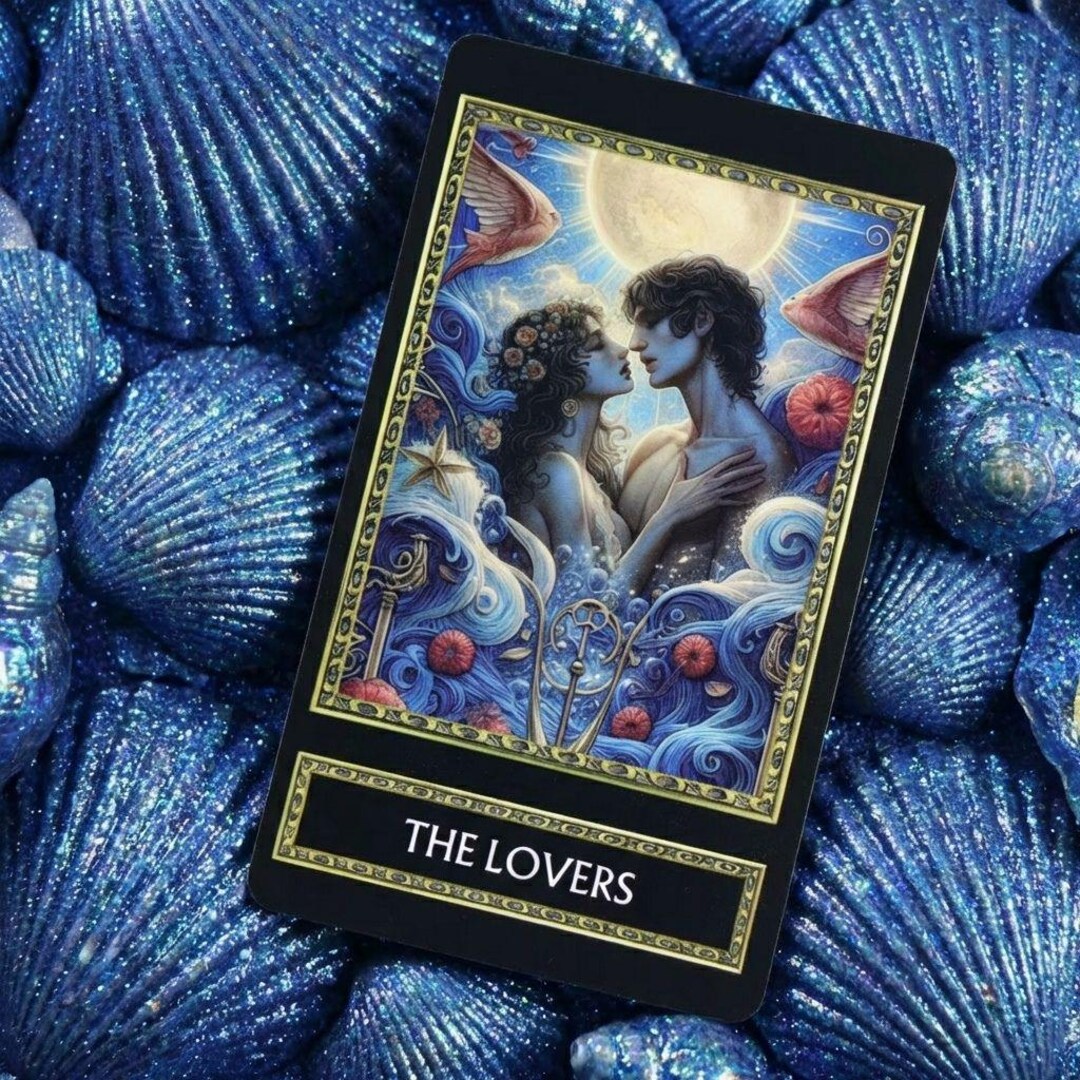 Ocean Wave Tarot Card Deck | Unique Oracle Cards | Compact 4.06 × 2.36 ...