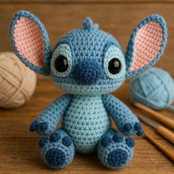 Stitch Crochet Pattern PDF | Stitch Amigurumi Plush | Disney Crochet Character