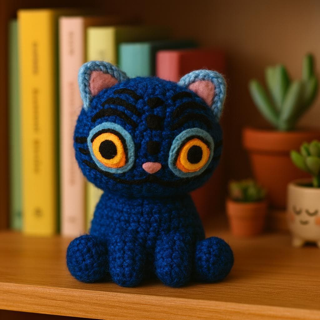 30 Tiger Crochet Patterns: Realistic, Cute, and Giftable Designs for Every Crocheter 22 Derpy Tiger Crochet Pattern | KPOP Demon Hunter Amigurumi