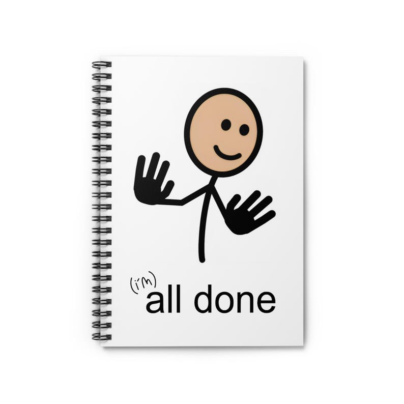 Speech Therapy Notebook Spiral Bound Journal Professional Documentation Tool Slp Session Notes Recording Book Communication Practice Pages Compact Size Durable Cover Metal Binding Therapy Organization System Ruled Paper Design Speech