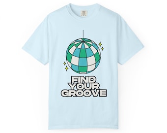 T-shirt « Thérapie par l'orthophonie », T-shirt boule disco « Trouve ton rythme », Cadeau pour orthophoniste, T-shirt pour enseignant(e) en orthophonie, T-shirt « Pratique du langage »