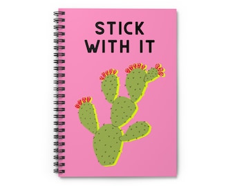 Stick with it Kaktus Spiralblock