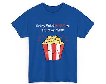 Chaque voix s'exprime en son temps - T-shirt de sensibilisation à l'apraxie, T-shirt pour enfants atteints d'apraxie, T-shirt d'orthophonie, Cadeau de soutien CAS