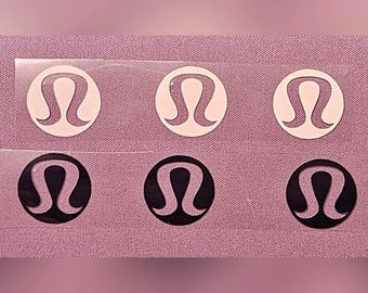 Athletic Label, Vinyl, Clothing, Lulu, Permanent vinyl, Sports Logo, Lulu Lemon