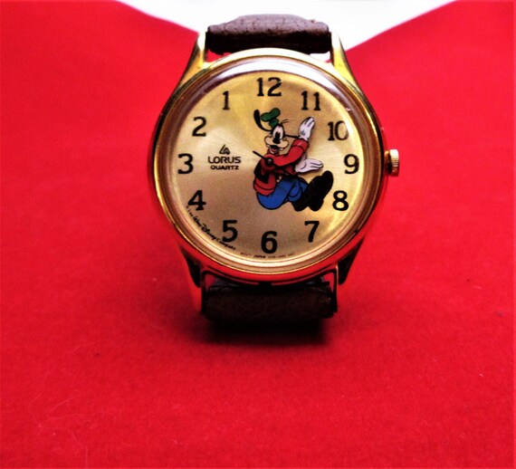 lorus backwards goofy watch