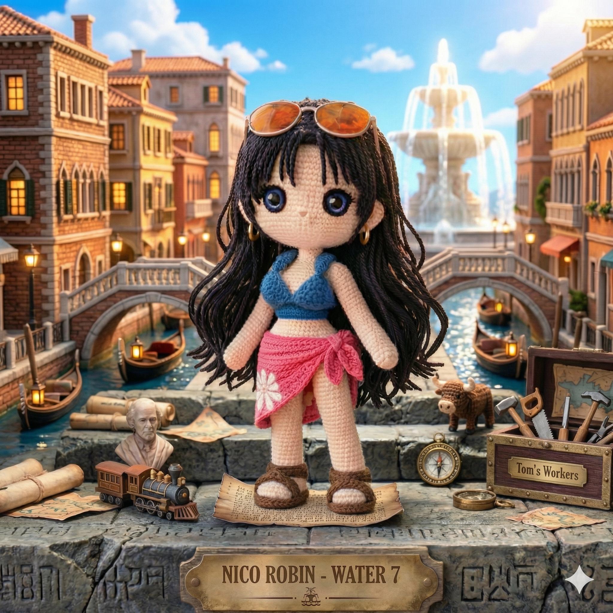 Nico Robin Chibi - Etsy