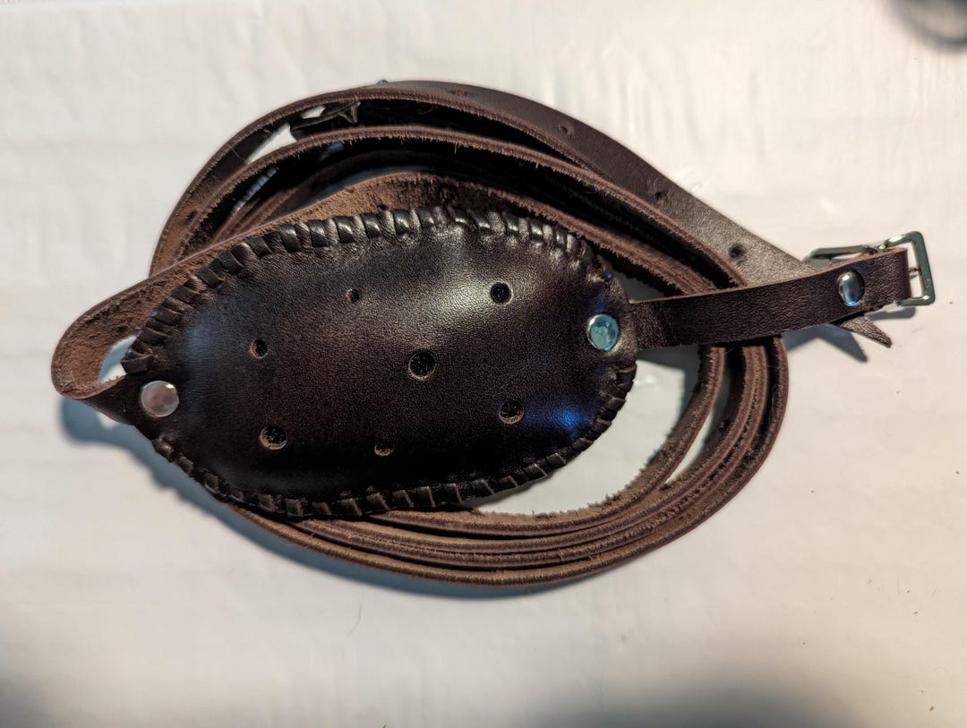 Mini Leather Knitting Belt - Etsy display picture 2