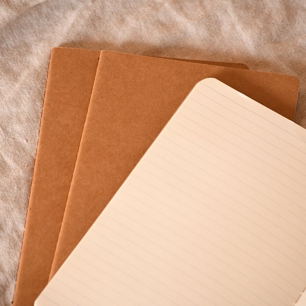 Traveler's Notebook Refills + Divider. Size A5, Standard and Pocket Size.