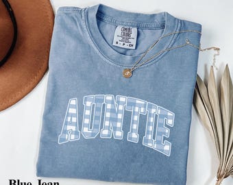 Tanten-Shirt, Geschenk für frischgebackene Tanten, Comfort Colors® Tanten-T-Shirt, Geschenk zur Schwangerschaftsverkündung, Shirt für werdende Tante, Geschenk zur Babyankündigung, Cooles Tanten-Shirt