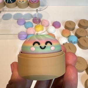 Dumpling Toy Rarest Colour Mystery Dumpling Fidget Toy With Lid | 3D Printed Clicker | Blind Box ...
