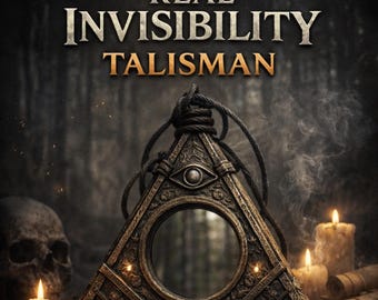 Invisibility Spell PDF • Ritual to Remain Unseen & Unnoticed