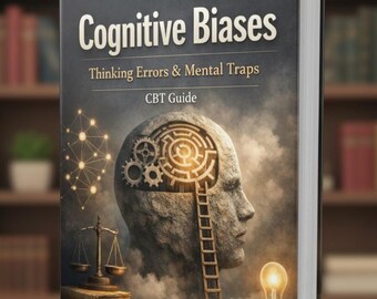Cognitive Biases • Thinking Errors & Mental Traps | CBT Guide [52-Page]
